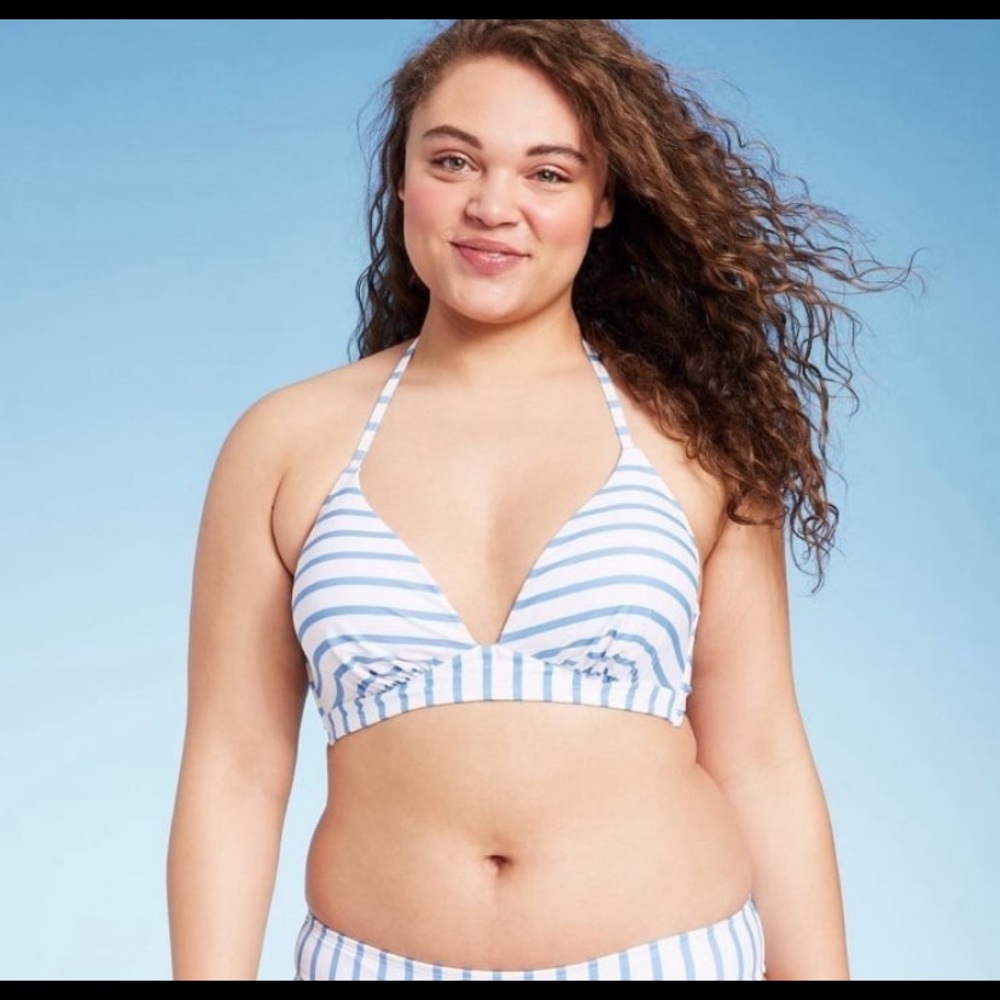 Shade & Shore Bikini Top sz 38DD NWT